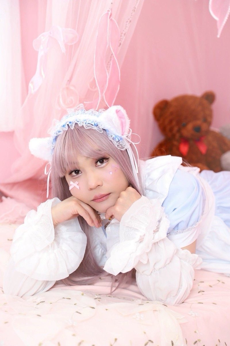 doichu_goldrush's tweet photo. 女装サロンstudio RAARさんが45歳のおっさんをどうにかしてくれました。
やだー！どいちゅー！かーわーいーぃーー
 #RAARで女装してみた https://t.co/pMXmjKzX8H