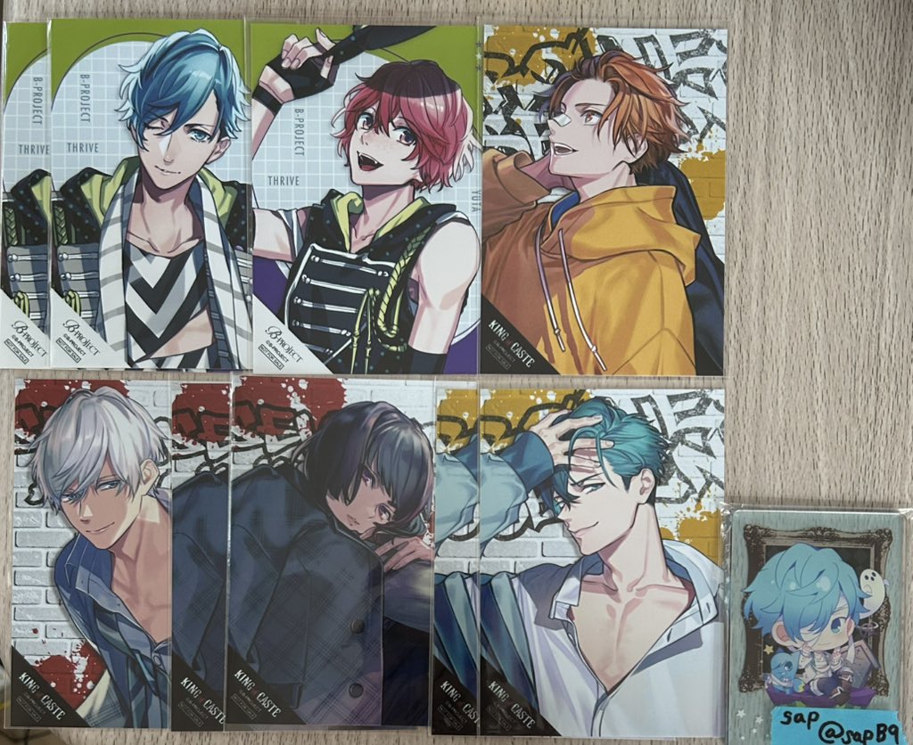 sapB9's tweet photo. 【交換】B-PROJECT Bプロ POP UP SHOP 特典 ブロマイド 

譲
画像のもの

求
LS金城、AL 8th愛染
10th AGF釈村
4枚目
トレブロ:定価(＋送料)

都内お手渡しまたは郵送
検索からもお気軽にお声がけください https://t.co/Ln4BSPmhoh