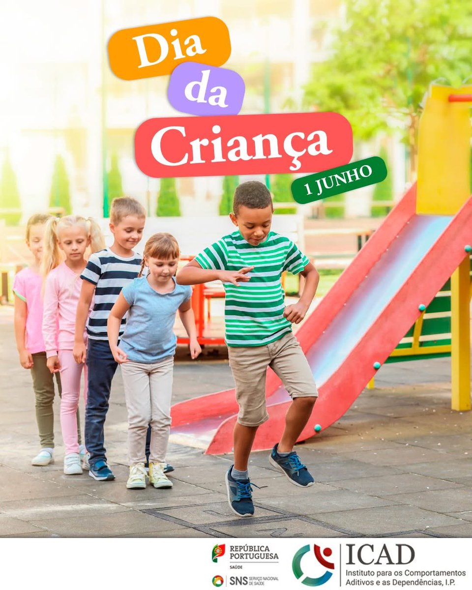 ICAD_IP's tweet photo. No Dia da Criança, o ICAD, I.P. reafirma o compromisso com a saúde e proteção das nossas crianças 👶💙 Promover bem-estar emocional, ambientes seguros e estilos de vida saudáveis é essencial. Crescer com saúde e alegria é um direito! https://t.co/Eco0PT0EVZ