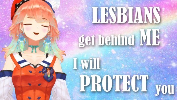 zer0I7's tweet photo. Happy Pride Month, here is the annual Kiara lesbian protection post https://t.co/0lPd53w49z