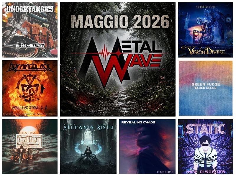 METALWAVEItaly's tweet photo. METALWAVE SPOTLIGHT: i migliori singoli di MAGGIO 2026 https://t.co/LJB5U6kpih #METALWAVE #METALWAVESPOTLIGHT #NewDisorder #BurningBlack #VanForaDime #Ataraxia #VisionDivine #Epigrafi #RudeForefathers #Undertakers #FateUnburied #AColdParadise #DemetrasScars #Viscera #Veemenza https://t.co/3bQmzzbkwJ