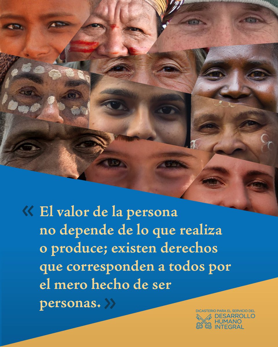 vaticanIHD_ES's tweet photo. #MagnificaHumanitas ☀️
“La persona humana permanece siempre como ‘el camino primero y fundamental de la Iglesia’ y el corazón de toda auténtica vía de desarrollo humano integral”. #PapaLeónXIV, MH 48-50 ❤️

Más información: https://t.co/KQCwNy0AOj https://t.co/7VwBMR6668