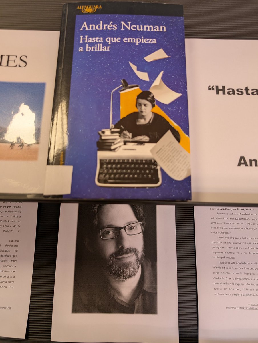 bibdulcechacon's tweet photo. Nada mejor para estas próximas vacaciones veraniegas que nuestra recomendación del libro del mes de junio: "Hasta que empieza a brillar" de Andrés Neuman. Un bonito homenaje a la historia y a la persona de la gran María Moliner. Que la disfrutéis. Buen verano 📚📖🌅🌄🤓 https://t.co/0cWuJFH10d