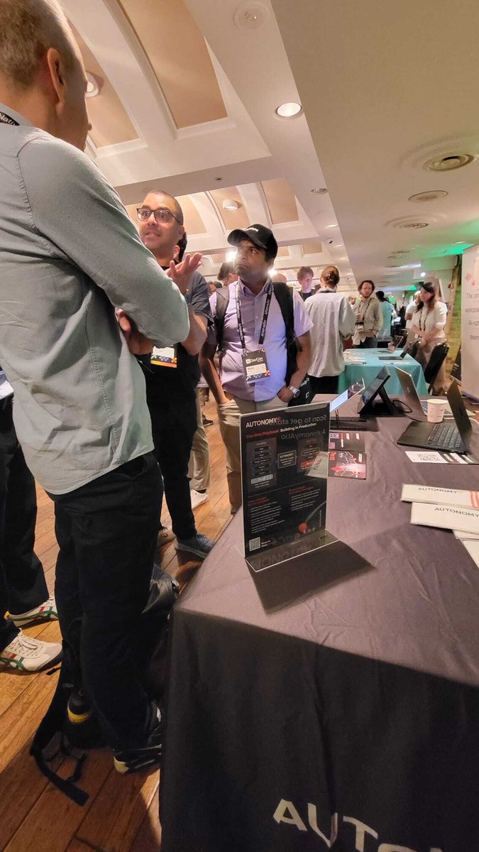 AutonomyAI_io's tweet photo. A PM just shipped a PR without touching engineering. 👀

We're at @tessl_io AI Dev Con today. Come to the booth and watch it happen live.

#AIDevCon https://t.co/xPqIhagmdx