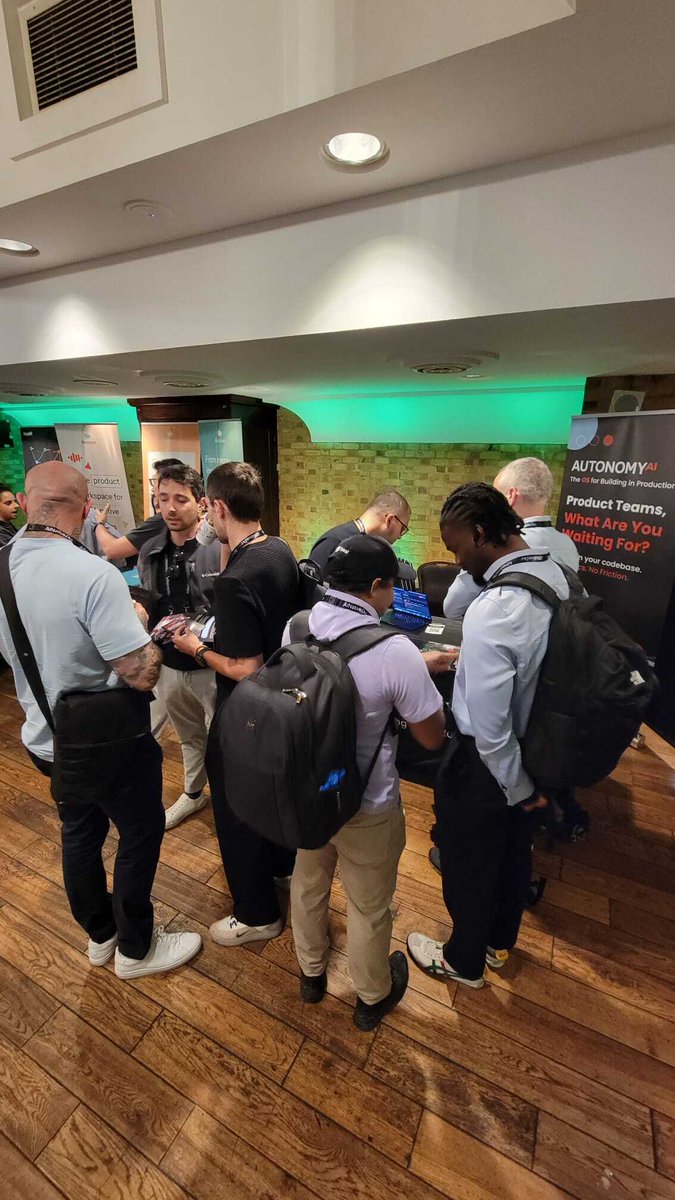 AutonomyAI_io's tweet photo. A PM just shipped a PR without touching engineering. 👀

We're at @tessl_io AI Dev Con today. Come to the booth and watch it happen live.

#AIDevCon https://t.co/xPqIhagmdx