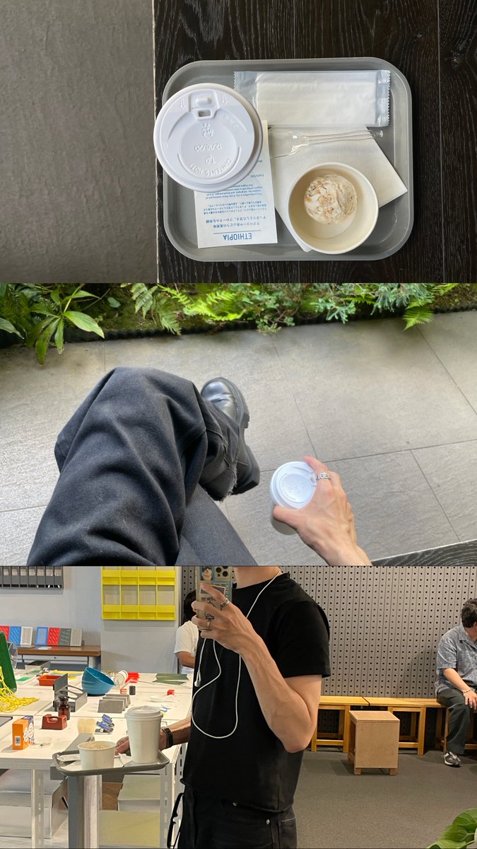 ootd313's tweet photo. 休日の服とコーヒー https://t.co/wetWZpoZNI