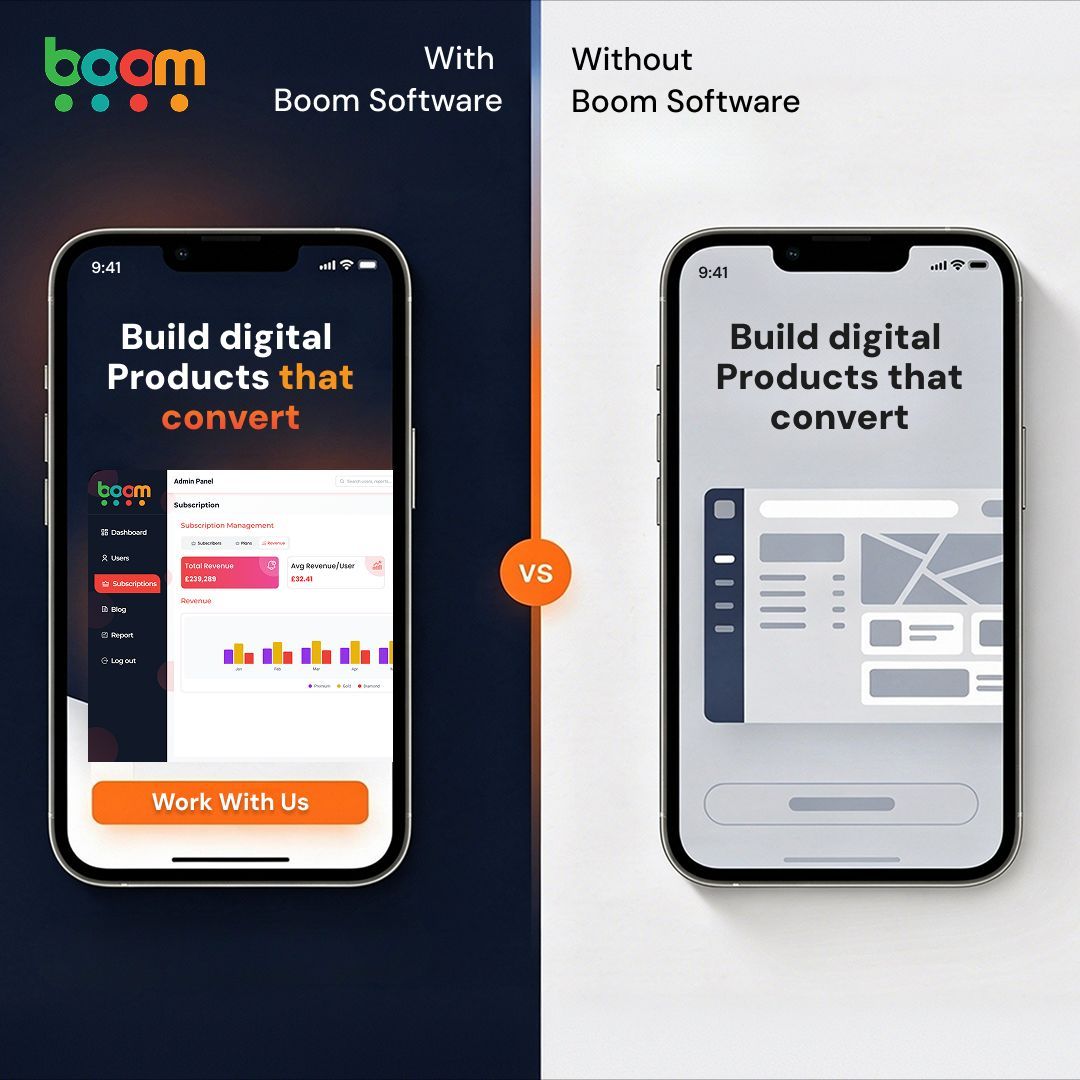 BoomSoftwareLtd's tweet photo. 🚀 Build digital products that actually convert

With Boom Software:
✔ Data-driven decisions
✔ Optimized user experience
✔ Real conversion focus

Without it:
❌ Guesswork
❌ Generic design
❌ Missed opportunities

#ProductDesign #SaaS #UXDesign #ConversionRate #DigitalProduct https://t.co/waM9Wh3tNQ