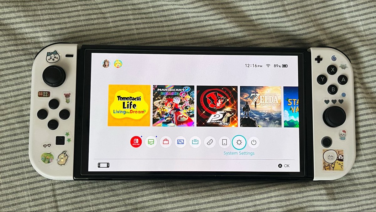 namigojo's tweet photo. my switch!!! https://t.co/9dUSPLnVp6