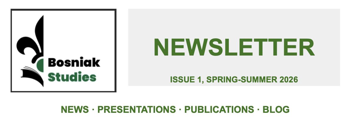 georgiokon's tweet photo. 📣 👉 Subscribe to the first ever Bosniak Studies Newsletter!
https://t.co/RwCPN4mb5B

As VP of Bosniak Studies (the first academic platform dedicated to the study of Bosniak life), I'm excited to share with you all the first ever issue of our Bosniak Studies Newsletter! 

This marks a landmark moment for Bosniak Studies as a group and as an academic study in its own right. 

Our newsletter brings you the latest news from academic life. Namely:

✅ highlights from Bosniak Studies' events (webinars, seminars, lectures, global summits and more)
✅ the latest publications from our Associates and Board Members 
✅ reflections on Bosniak life from our Associates, Board Members and contributors

Subscribe via the link at the top of the post, or DM me to add your email address to our mailing list. 

❗ Remember to check your spam folder for the confirmation link and add us to your trusted contacts.