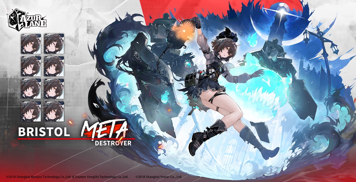 AzurLane_EN's tweet photo. 🔥Bristol META🔥

I am Bristol, pursuer of truth. Like reefs in the ocean, many mysteries exist even if they are out of sight... I pray you are equipped with the curiosity those mysteries demand, Commander.

Bristol META will soon descend upon the META Showdown. Commander, will you be able to defeat and recruit her into your dock?

#AzurLane #Yostar