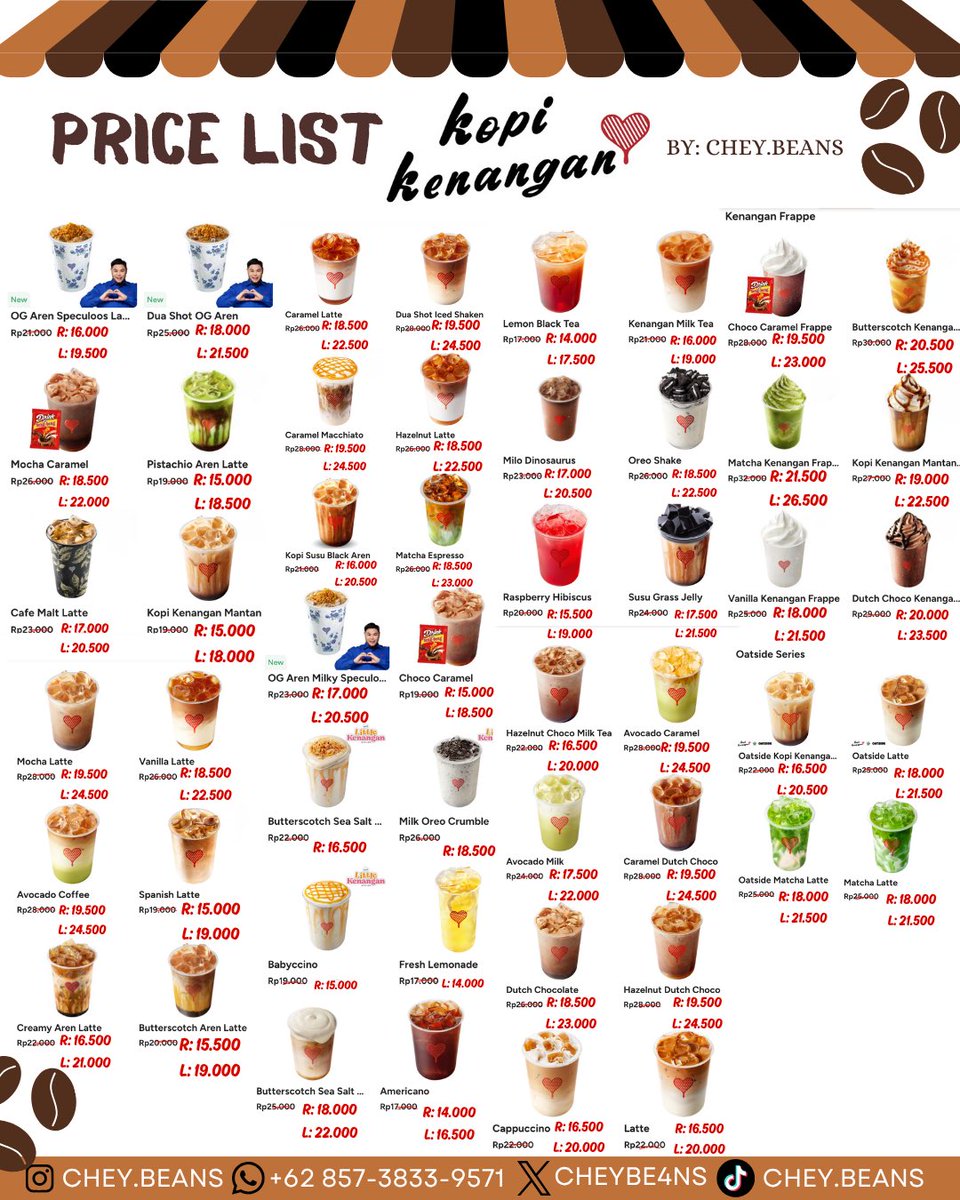 cheybe4ns's tweet photo. 💭  haai! 。di chey.beans open jasa order kopken murce nih  💭 cek pricelist ku dulu ꔛ  ☕️ pemesanan tanpa minimal pembelian  ⑅ ..  ⊹ dan bisa di seluruh outlet di indonesia! ♡ ᵎ  🍶🧸

💌   wa bisnis  : https://t.co/iZgfSJUoKo
💌   saluran  : https://t.co/b6XNiAmvH3 https://t.co/7QEwaFZEBU