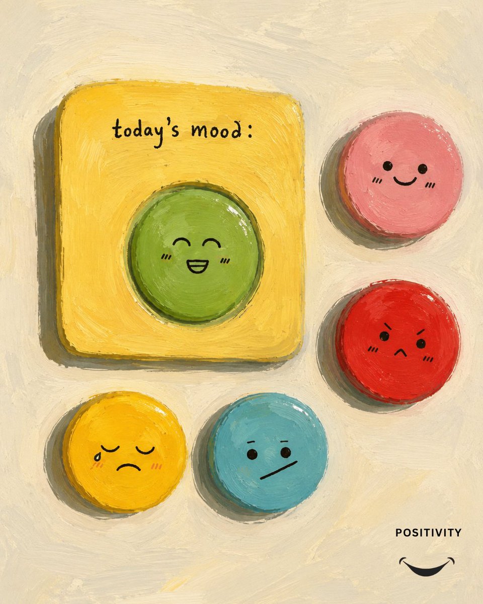 PositivitySaid's tweet photo. Current vibe: protecting my peace and choosing joy anyway 💚✨

Not every day has to be perfect to still hold a little happiness. Sometimes the biggest win is simply making it through with a soft heart and a hopeful mind 🌼

What color matches your mood today? 💭 https://t.co/vWnqjIv2FH