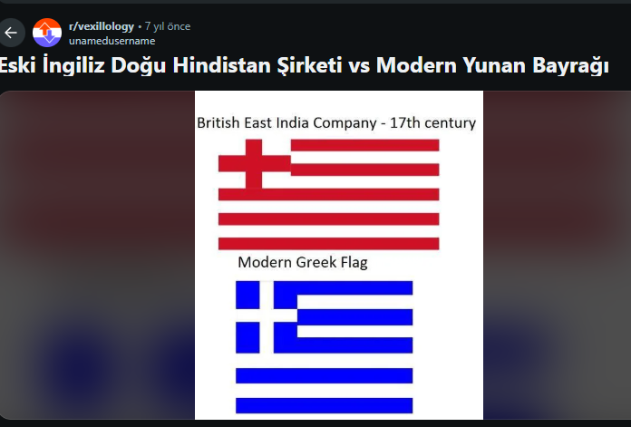 ACKssn's tweet photo. @Konstan92744781 @ugurkipcak Tabii yunanistan da zaten antik helen medeniyet simge ve bayrağını kullanmasıyla biliniyor 😅 https://t.co/VhvVFNIVa1