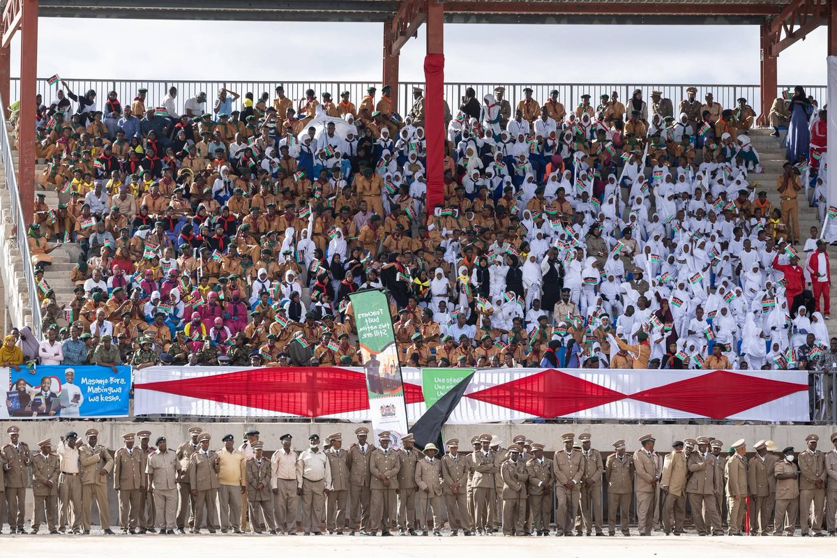 lawrencekitema's tweet photo. For decades, Northern Kenya endured marginalisation, underinvestment, and limited access to essential services and economic opportunities. Today, that narrative is changing. The hosting of the 63rd Madaraka Day celebrations in Wajir County marks a historic turning point in Kenya’s journey toward inclusion, equity, and national unity.

Through deliberate investments in education, healthcare, housing, infrastructure, and the livestock economy, the Government is addressing historical injustices and unlocking the region’s vast potential. 

From the establishment of new teacher training colleges and expanded healthcare access through SHA, to the KSh100 billion Northern Kenya Gateway Corridor and the KSh5 billion County Livestock Investment Company, a new chapter of growth and opportunity is taking shape.

This year’s Madaraka Day is more than a celebration of self-rule—it is a powerful affirmation that no part of Kenya will be left behind because of geography, history, or politics. Kenya’s progress is strongest when every region is empowered to contribute to the nation’s shared prosperity.