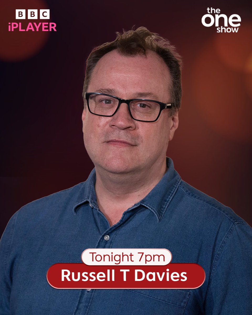 BBCTheOneShow's tweet photo. Russell T Davies is talking theatre, music and what's next for 'It's a Sin' as he shares his plans for bringing the award-winning drama to the stage 🎶🎭

Got a question? Send it here! https://t.co/vuzUQE9La2 https://t.co/GBQy17PF8B