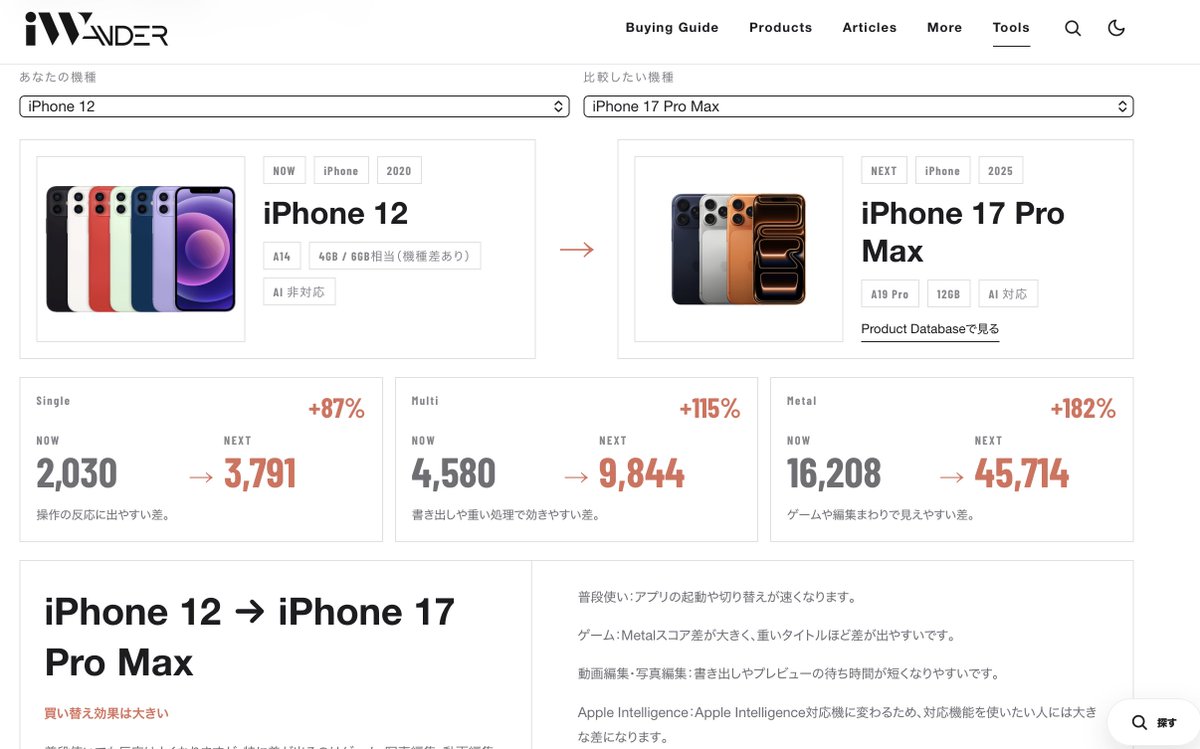 hamu_3nd's tweet photo. Apple製品選びの迷いを少しでも減らせるように、買い時や製品情報を整理するメディアを立ち上げました！

iPhone / iPad / Macの買い時や選び方、製品データベース、OS情報、ニュースや噂、レビュー記事などをまとめていきます

リンクはツリーに置いています https://t.co/1GRxlESLDG