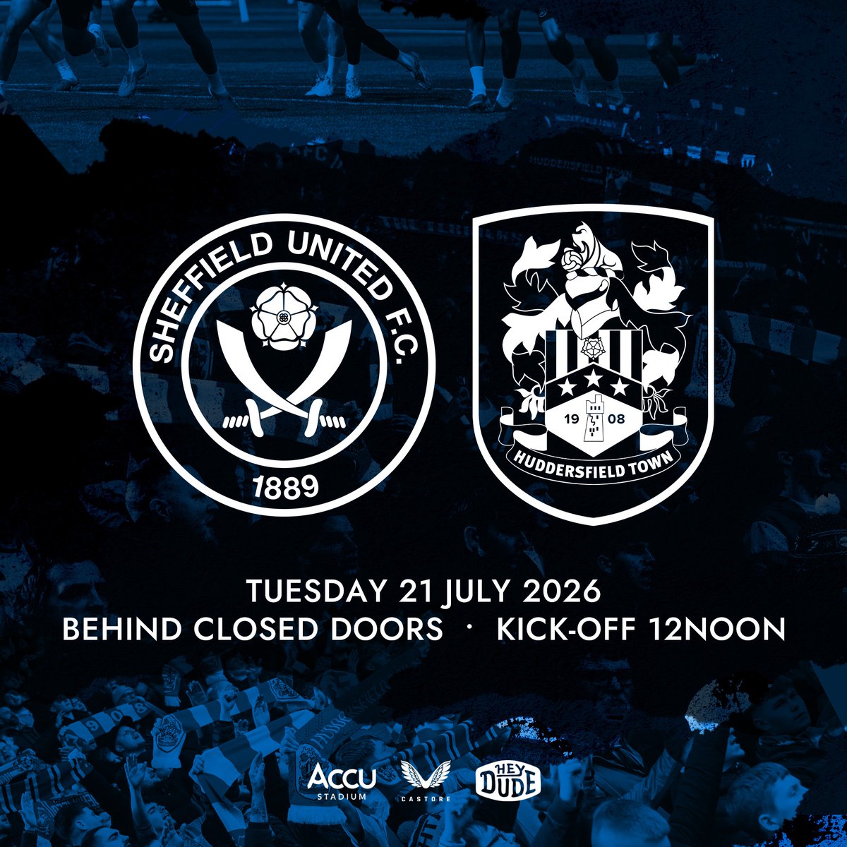 htafc's tweet photo. We’ll travel to Sky Bet Championship side Sheffield United as part of our Pre-Season schedule! 🙌

The fixture will take place behind-closed-doors on Tuesday 21 July at noon, with more information below ⬇️

#htafc
