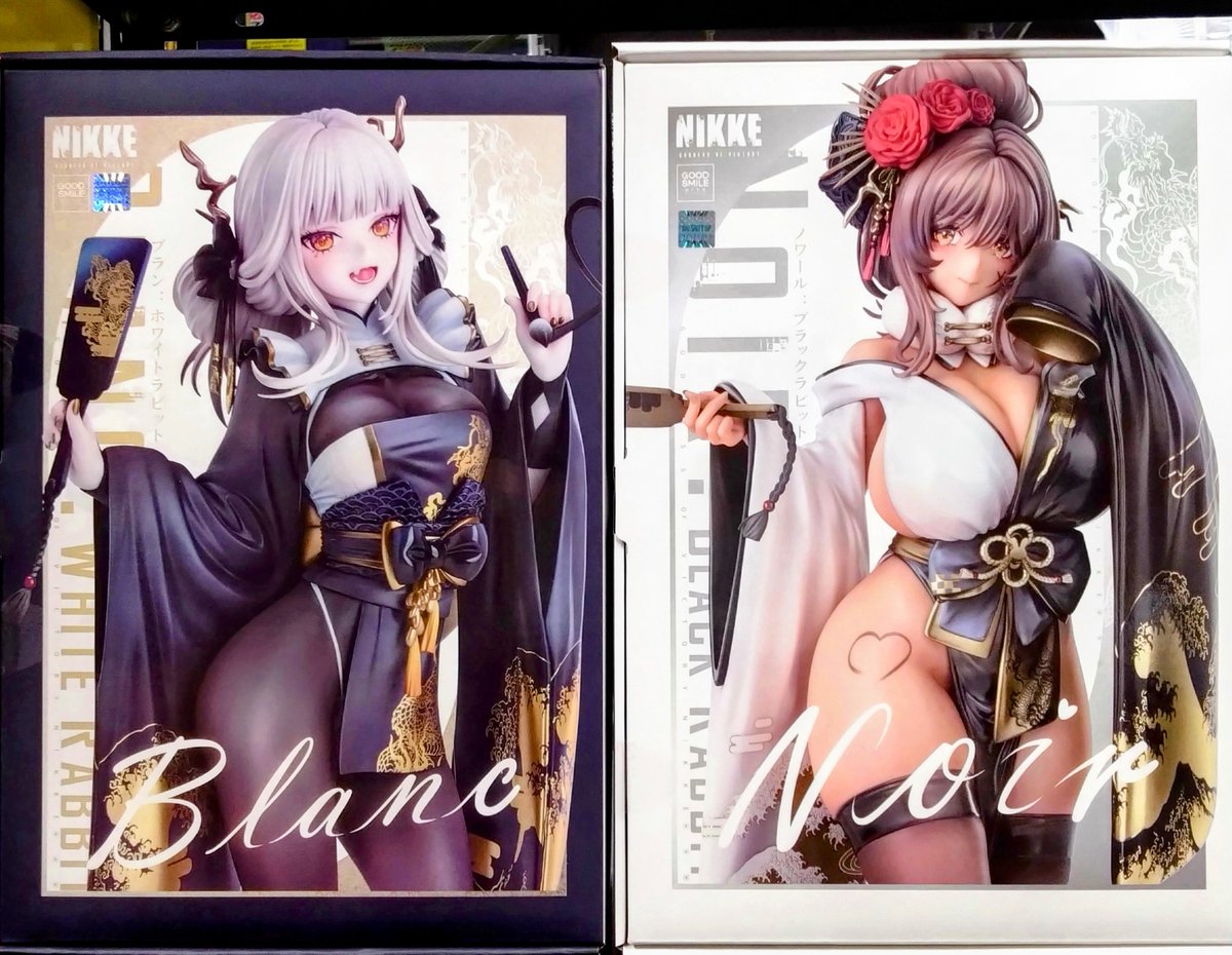勝利の女神：NIKKE ブラン：ホワイトラビット💗 ノワール：ブラック