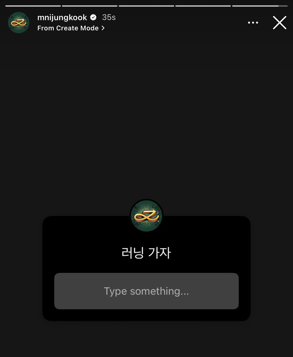 JJK_Times's tweet photo. Jungkook Instagram Story

“Let’s go running” https://t.co/kUQx3E3S7d