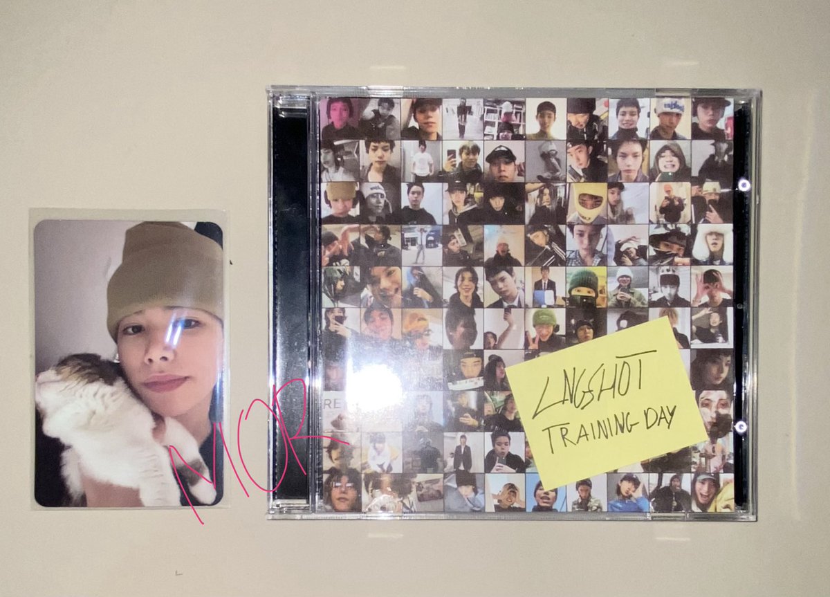 aigoci's tweet photo. wts album unsealed training day (album &amp; pc louis)
- harga 220k
- exc admin (cek pas mau co)
- dom jakpus
- cek condi bisa dm
- mention after dm yaaa 

tag. wtb wts ina louis kupluk training day hunter album https://t.co/Cv9EcZRHO4