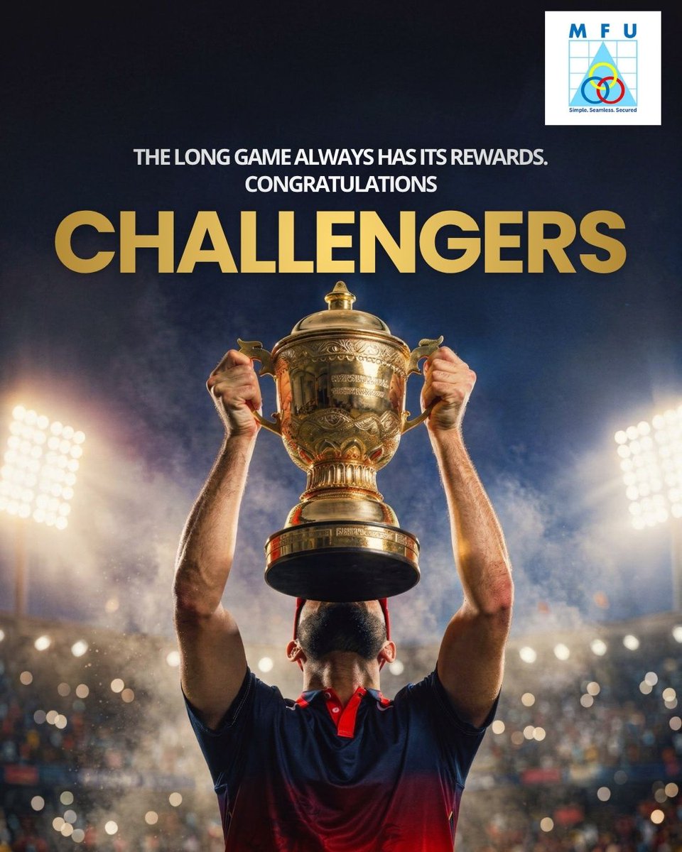 MF_Utilities's tweet photo. The long game has its rewards. 🏆 Congratulations, Challengers! Your hard work and persistence have paid off. #MFU #Challengers #Success @GR_2608 https://t.co/arwZ5i5fAz