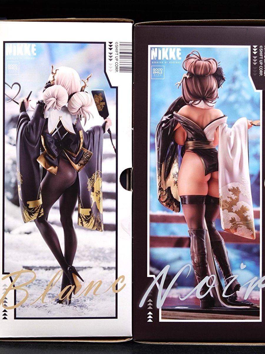 勝利の女神：NIKKE ブラン：ホワイトラビット💗 ノワール：ブラック