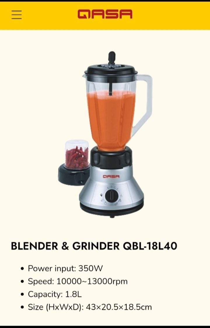 dezeenah's tweet photo. Good morning X , we are available to take your orders, kindly slide into our dm
F1: Qasa blender qbl 1.8litrs ₦33,000
F2: Qasa blender qbl 2litres  ₦41000
F3: Qasa pro 5 ₦95,000

📍Lagos, Nigeria 

Kindly help repost 🧎🧎🧎my customer might be on your timeline 🙏🙏🙏 https://t.co/Fg4bciLijw