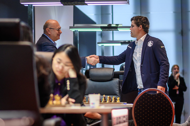 ecu2030's tweet photo. Happy New Month! Wishing you a June full of new opportunities and good news!

Zurab Azmaiparashvili, joined by the ECU 2030 team members Lasse Ostebo Lovik and Prabitha Urwiler, visited Norway Chess – one of the world’s most prestigious and elite chess tournaments.

The main items in the meetings agenda were the cooperation between European elite tournaments, the European Super League, and expanding social and educational chess initiatives across Europe.
Read more: https://t.co/N8k0EXPEKf

Photos @ Norway Chess/ Michal Walusza & Prabitha Urwiler