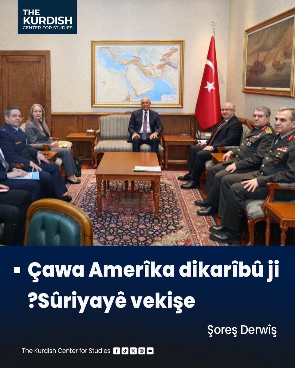 nlkurdi's tweet photo. Çawa #Amerîka dikarîbû ji #Sûriyayê vekişe?

Şoreş Derwîş

Tevahiya gotarê:
https://t.co/WLQswRvFNo https://t.co/E1ZdoxJgHH