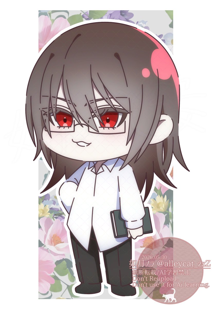 alleycat_zzZ's tweet photo. 〔上位種〕花厳 結弦

頭身低いデフォルメ描けるようになりたいな～と思い。絵柄模索
#一次創作 
#創作_それでも夜は明けていく https://t.co/Q3dbqpxkhC