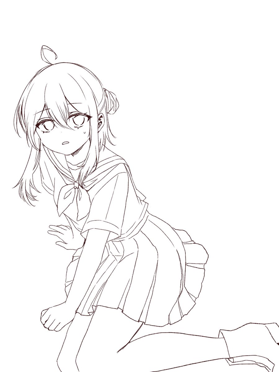ringo_to_ri's tweet photo. な、なに

#art #イラスト #絵描きさんフォロバ100 #落書き #オリキャラ https://t.co/NK6ioFHIZl