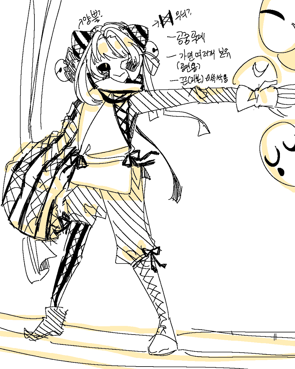 LE_mi_fa_sol's tweet photo. 광대oc 도전���다가 캐디에 자신없다는 걸 떠올려... https://t.co/XggwXkOaW4