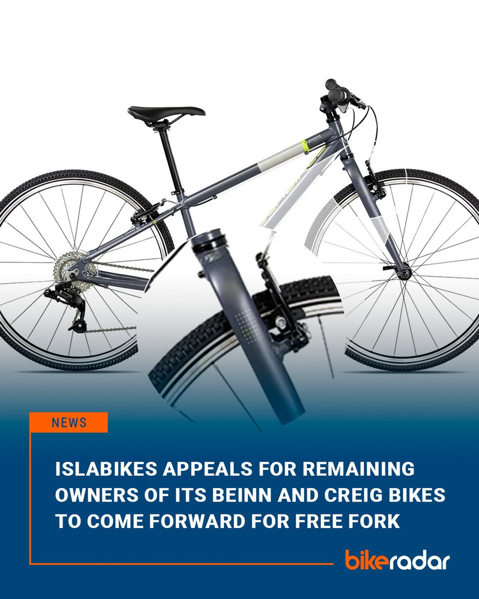 bikeradar's tweet photo. Kids’ bike brand still trying to find 18% of owners it hasn't been able to contact.

Read more 👉 https://t.co/DFsJphrKws https://t.co/mYFa9BiZHr