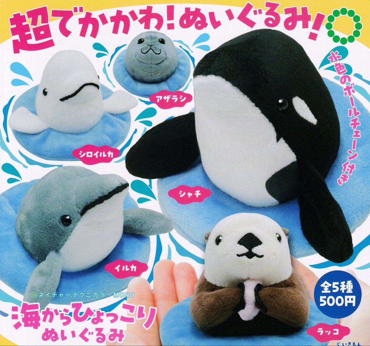 ぬいぐるみ Marina 🙇🏻‍♀️6月1日完売のお知らせ 🐬NTC MONO 海からひょっこり
