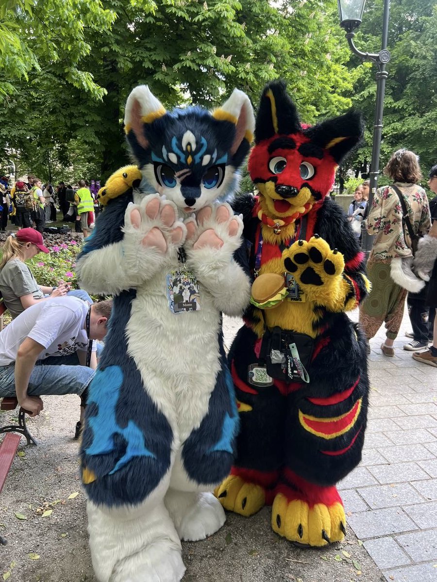 MonteCrime's tweet photo. Fursuit walk photo dump, enjoy 🔥🐾👇

#furry #fursuit #furryfandom #furrycommunity #kemono https://t.co/OG46q3X45e
