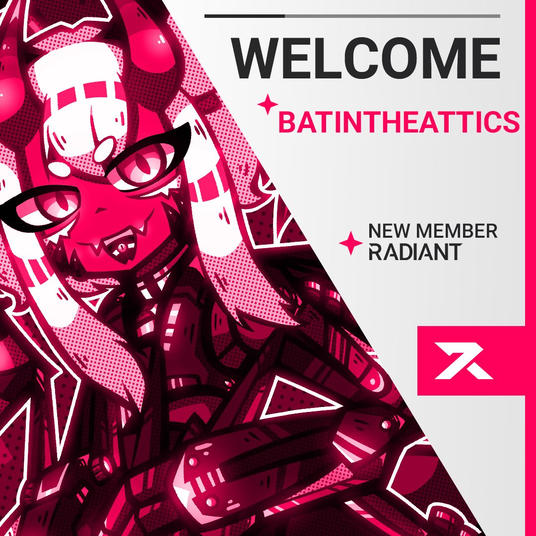 joinRADIANT's tweet photo. Welcome @BatintheAttics to RADIANT! https://t.co/ma2dNUhOWD