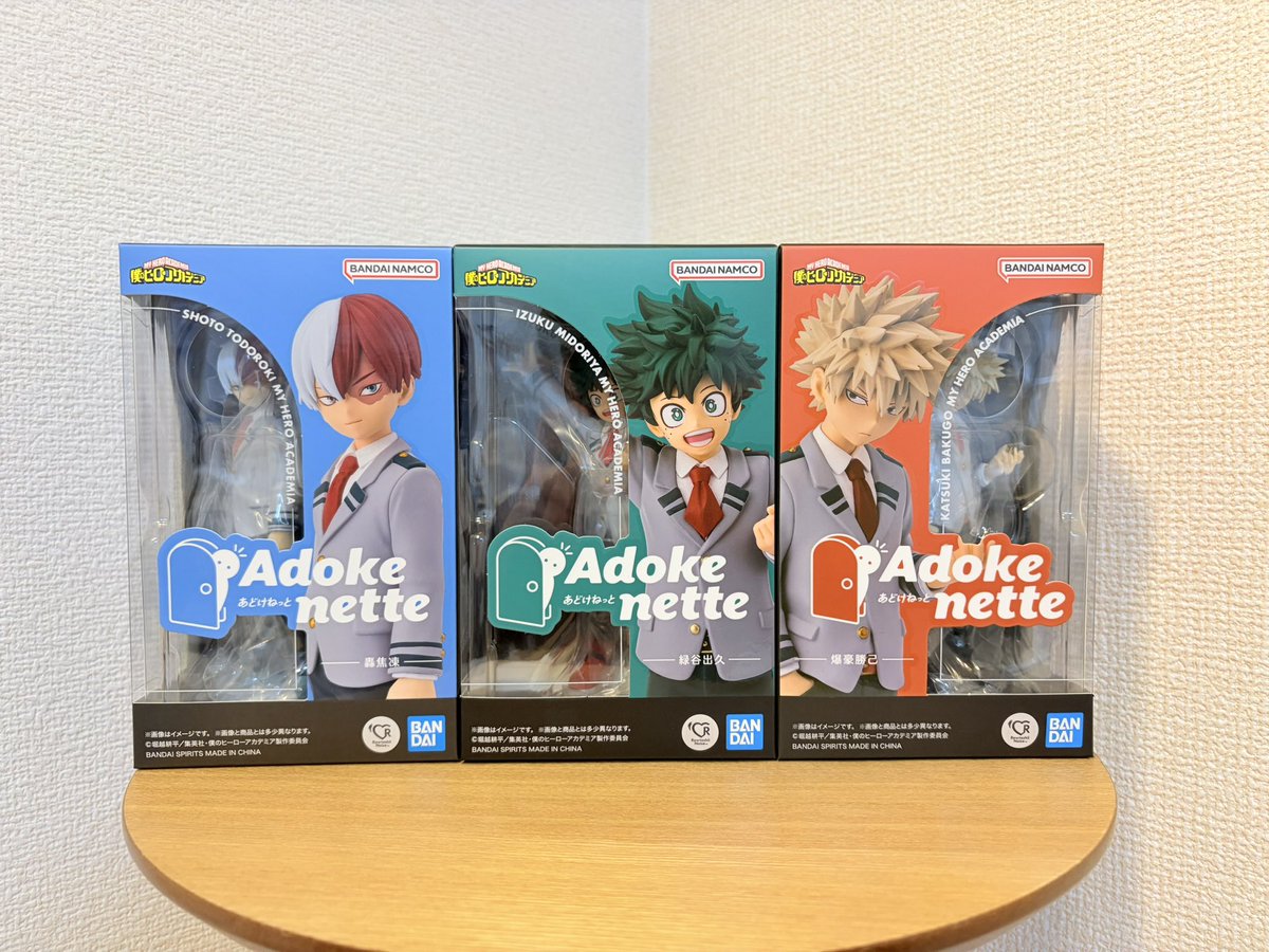 ヒロアカのAdokenette(あどけねっと)開封💥 5頭身がめちゃ可愛い