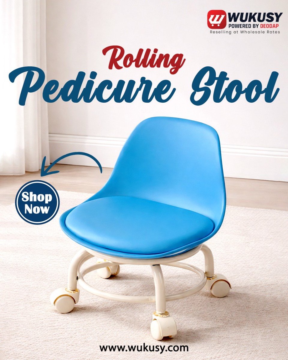 WukusyReselling's tweet photo. πͺ Plastic Low Round Rolling Stool with Wheels (1 Pc / Mix Color)
π SKU: 15183_pla_rolling_stool_with_wheels_1pc | Rs. 852.00
πβ¬οΈ SHOP NOW β¬οΈπ
π https://t.co/fB7jzrwVdu
#RollingStool #HomeFurniture #UtilityStool #HomeEssentials #Wukusy https://t.co/Dkt5F2AuRE