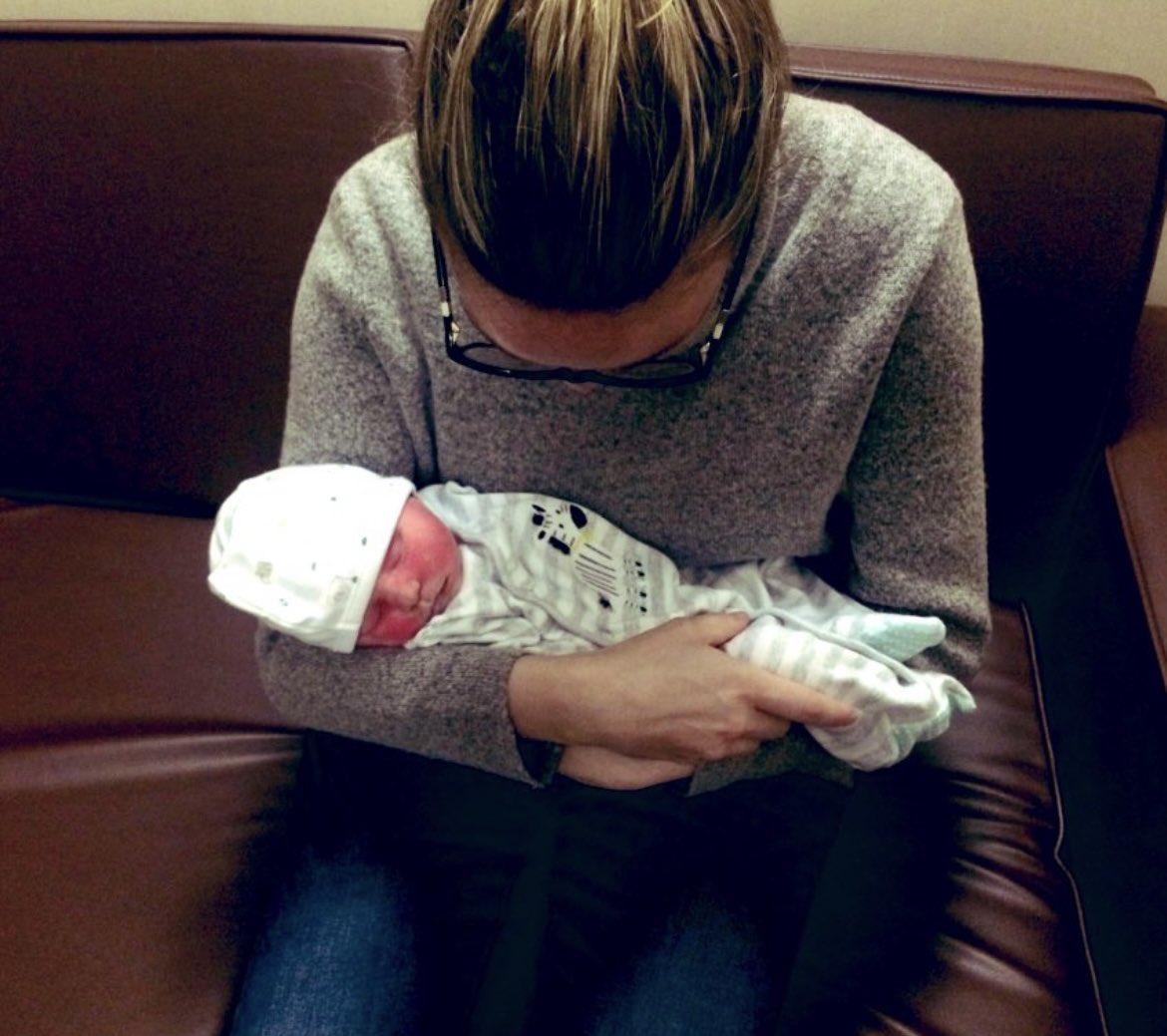 Sajhawkins1's tweet photo. This is what happens when you have an ‘FOH’ culture. 

Here I’m saying my last goodbye to my beautiful daughter. I closed the door to that room and drove home with an empty car seat to an empty nursery. Never to see or touch her again. 

Just like many other families in Nottingham.

#panorama #NottsMatScandal #accountability @jamesmurray_ldn