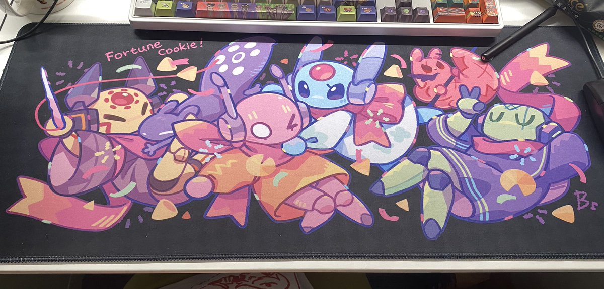 beco_100me's tweet photo. made myself a mousepad https://t.co/9cYWPS6TNO