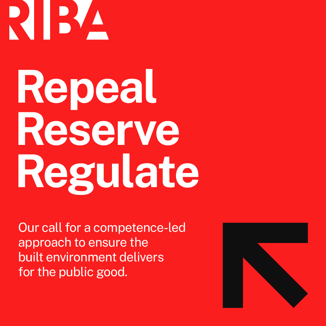 RIBA's tweet photo. 📢 We are calling for a new legislative framework to ensure a competence-led approach to regulation. 

👉 Read our paper to find out more about our proposals: https://t.co/dFPoepZNUq https://t.co/EYXzlBi0Q6