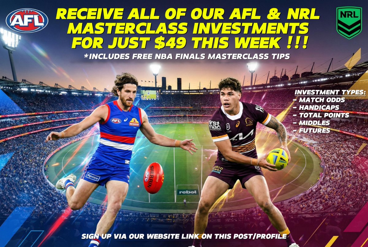 AFL_Masterclass's tweet photo. Get signed up👇

https://t.co/43cKSWZdn7 https://t.co/OFzfmeExrL