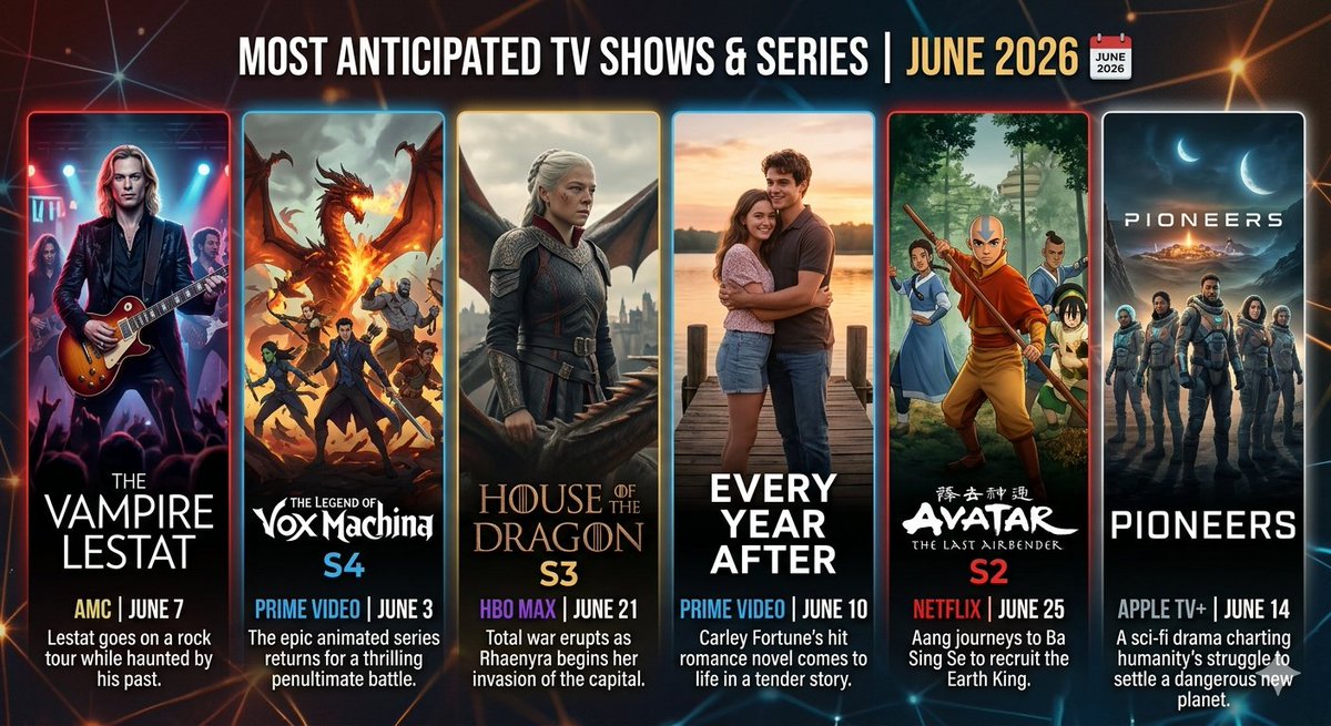 ayoisfun's tweet photo. Which show are you anticipating this month? https://t.co/RvXz3CCWDl