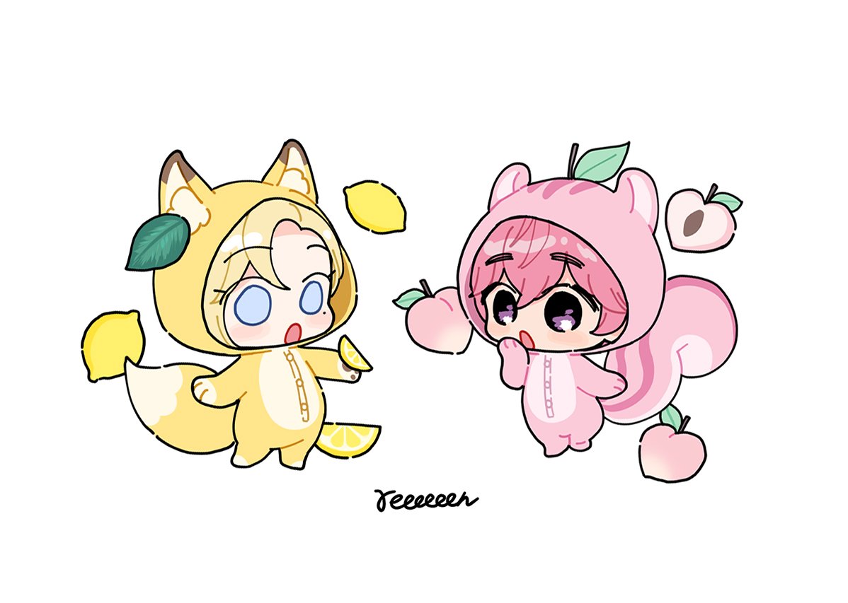reeeeeenfp's tweet photo. 🍋🍑 https://t.co/AttVhfJnNi