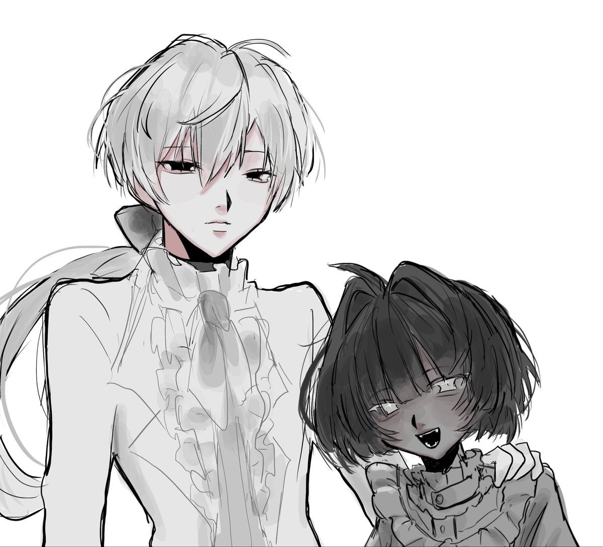i_uxu_i's tweet photo. #春の創作クラスタフォロー祭り
 #絵描きさんと繋がりたい 
 #自創作に狂っている人と繋がりたい 
ocメインで描いてます✏️
うちよそ、描き合い、絵チャなど好きな方繋がりませんか〜！！
♡、RT中心に反応巡回、無言お迎え🍀*゜ https://t.co/ssRo9iPX3p