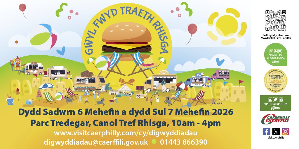 RiscaLibrary's tweet photo. Dydd Sadwrn a dydd Sul - Gŵyl fwyd traeth Rhisga! 

Saturday &amp; Sunday - Risca beach FEASTival! 

Wyt ti'n mynd?
Are you going? 

🏖️🩴☀️🍦📚 https://t.co/oJ4X6WDDkB