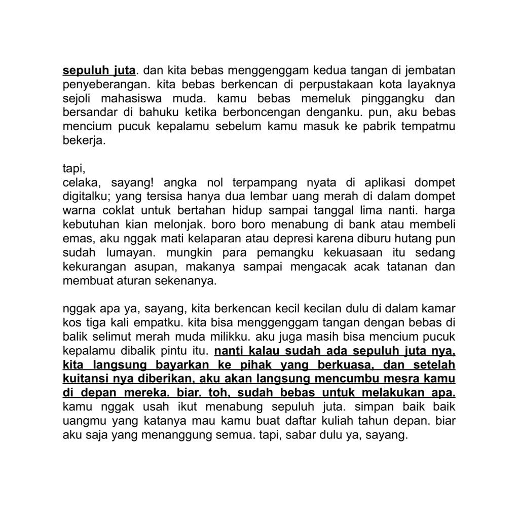 loafshin's tweet photo. happy pride month! kebebasan kita dijegal dengan harga sepuluh juta, sayang. https://t.co/q9U1rXUbvk