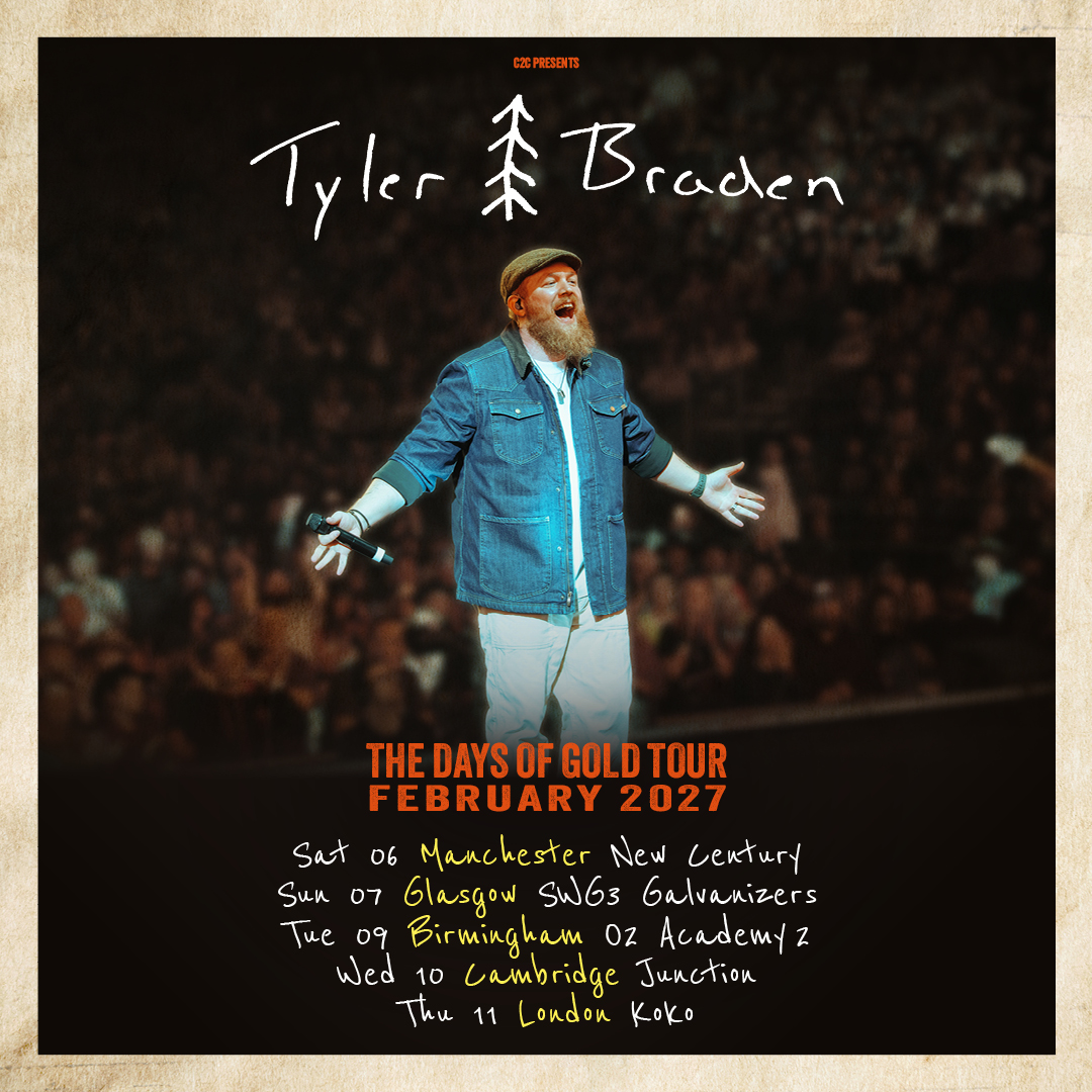 C2Cfestival's tweet photo. New tour announcement for @tylerbraden next Feb! 🤠🙌

Tickets on sale 10am this Fri via https://t.co/RQHEjWEfiB https://t.co/77xzKv5qyH