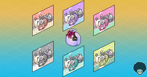 habtium's tweet photo. 💰 ¡Ya disponible el "Saco Bonus II", segunda Bonus Bag del 2026, por la compra de 120 créditos en #Habbo!

Contiene furnis exclusivos con diseño de pósteres de gatos kawaii. 🐈‍⬛

🔗 Para más información, ingresa a la siguiente noticia: https://t.co/Zybv2fbZky https://t.co/5VTgehlHIw