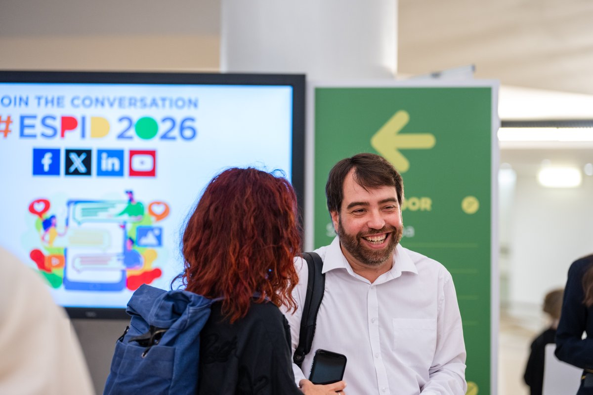 ESPIDsociety's tweet photo. Day 1 of #ESPID2026 is off to a great start!🚀
Join today’s Industry Symposia in Sala Europa, connect with experts in the field & don’t miss the Educational Workshop and Research Masterclass throughout the afternoon!
What session are you attending? Let us know using #ESPIDLive! https://t.co/lK2W4SbXcV